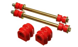 Chevrolet Camaro Sway Bar Bushing Kit - Rear - Energy Suspension - Hyper-Flex Polyurethane, 23mm, Includes End Links - Red - `11-`12 Chevrolet Camaro Sway Bar Bushing Kit - Rear - Energy Suspension - Hyper-Flex Polyurethane, 23mm, Includes End Links - Red - `11-`12